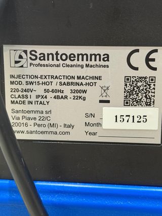 Máquina inyección SANTOEMMA Sabrina Hot SW15