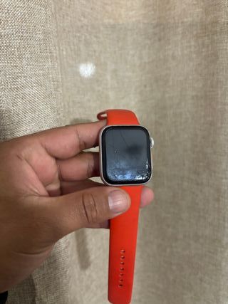 Apple Watch Series 5 Rojo/Plateado