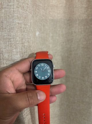 Apple Watch Series 5 Rojo/Plateado