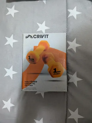Mancuernas Crivit 2x1kg