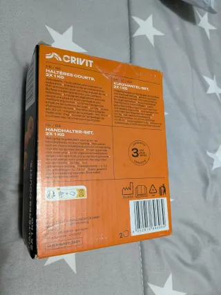 Mancuernas Crivit 2x1kg