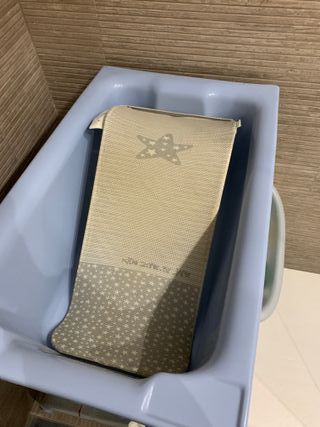 Bañera y cambiador bebé