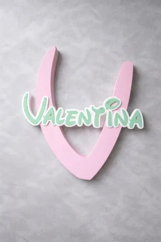 Letra Nombre Valentina