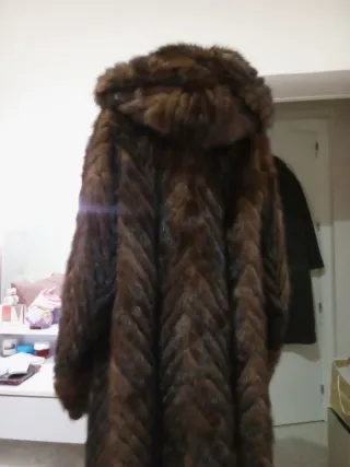 Chaqueta de piel auténtica