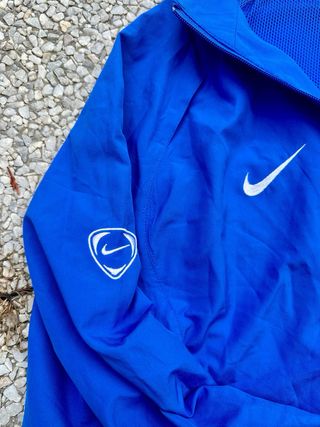 Giacca a Vento Brasile Nike Vintage Blu L
