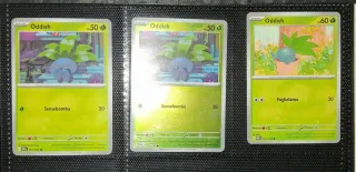 Carte Pokémon Oddish, Gloom, Bellossom