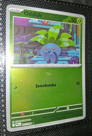 Carte Pokémon Oddish, Gloom, Bellossom
