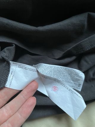 Camiseta Mango Gris Talla XS/S