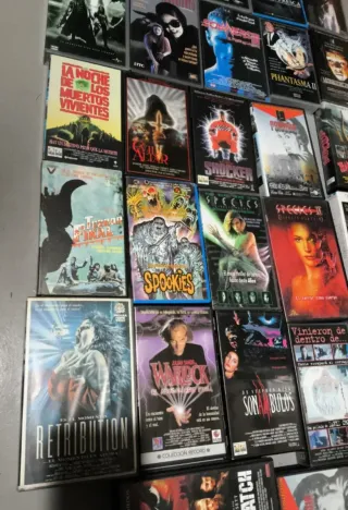 Películas VHS Terror (Español)