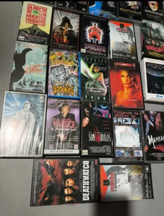 Películas VHS Terror (Español)