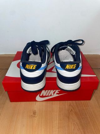 Nike Dunk Low Azul y Blanco Talla 43