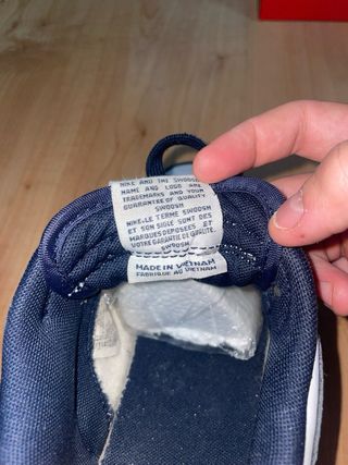 Nike Dunk Low Azul y Blanco Talla 43