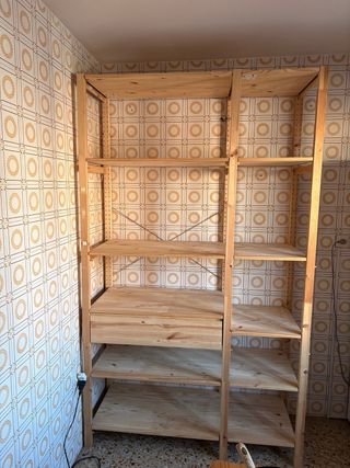 Estantería IKEA Ivar de madera