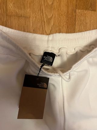 Pantalón chándal The North Face blanco