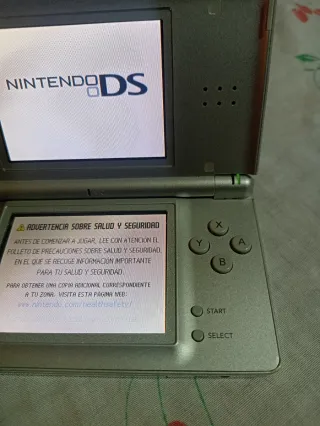Nintendo DS Lite Plata