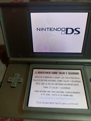 Nintendo DS Lite Plata