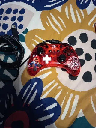 Mando Nintendo Switch Mario Kart Rojo