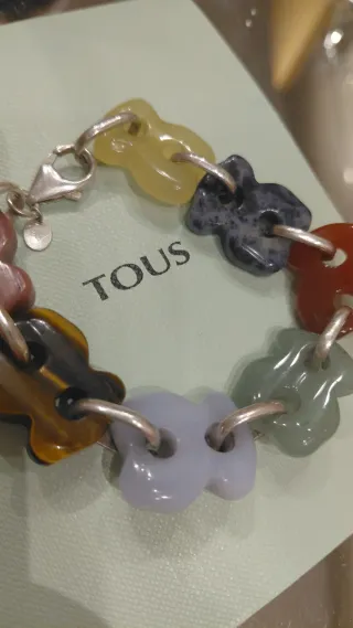 Pulsera TOUS Gemas Multicolor Plata