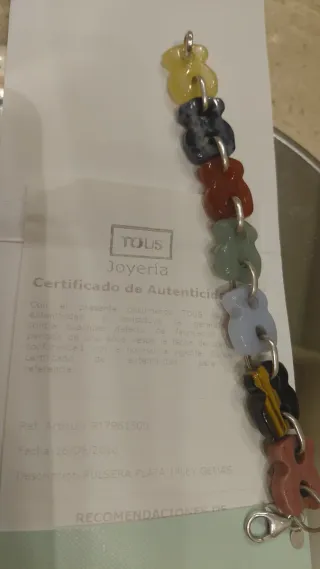 Pulsera TOUS Gemas Multicolor Plata