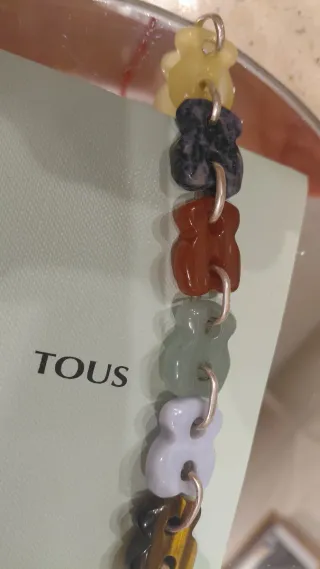 Pulsera TOUS Gemas Multicolor Plata