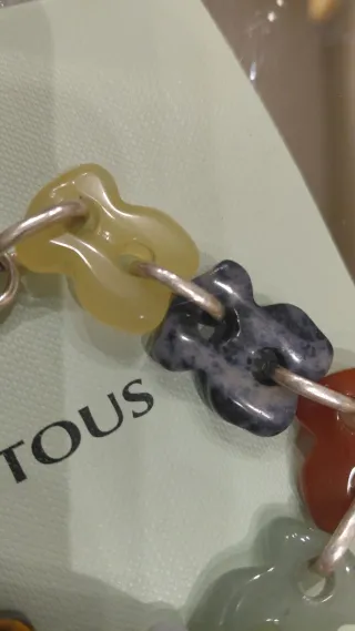 Pulsera TOUS Gemas Multicolor Plata