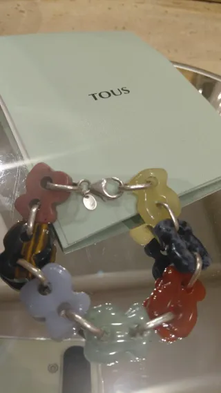 Pulsera TOUS Gemas Multicolor Plata