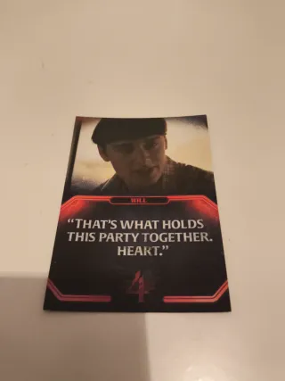 Stranger Things Topps Zerocool Carta Will