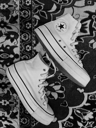 Converse Blancas Plataforma