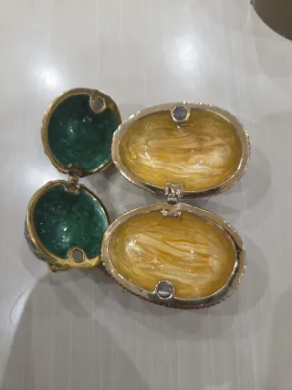 Uova portagioie stile Fabergé