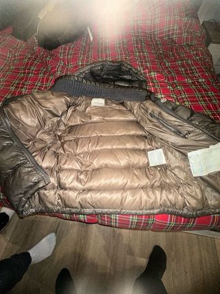 Giacca Moncler Maya Grigia Vintage