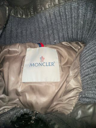 Giacca Moncler Maya Grigia Vintage