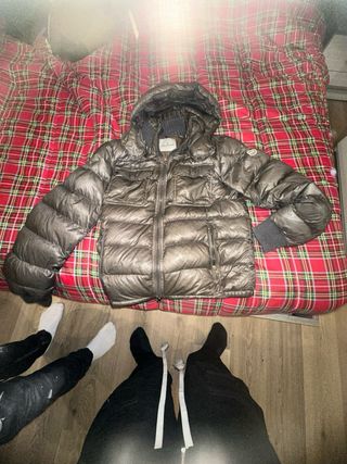 Giacca Moncler Maya Grigia Vintage