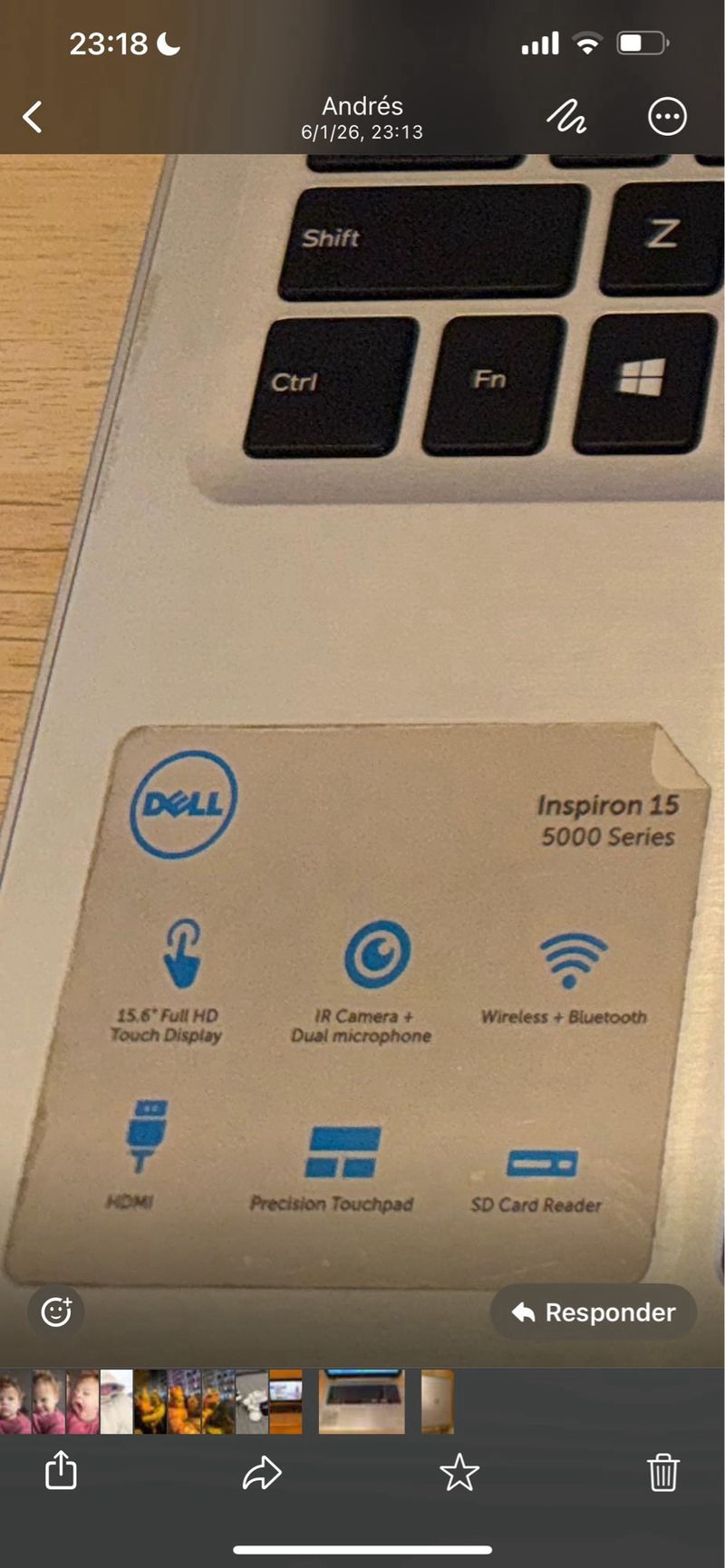Dell Inspiron 15 5000 i7 - 8GB RAM - SSD afbeelding 4