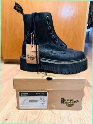 Botas Dr. Martens Sinclair Clemence Negras Talla 3