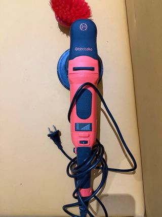 Pulidora Tectake con cepillo