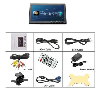 Monitor NHOPEEW 10.1 TFT HDMI VGA CCTV