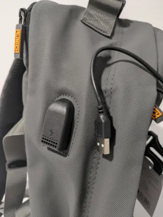 Mochila Munich gris impermeable viaje