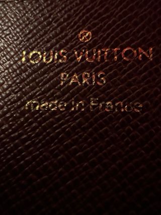 Cartera Louis Vuitton Zipy Monogram Marrón