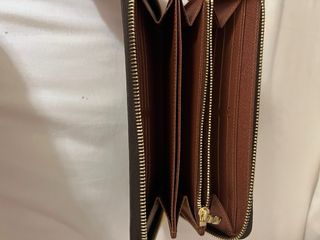 Cartera Louis Vuitton Zipy Monogram Marrón