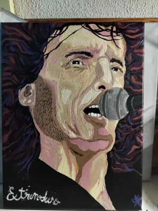 Lienzo Extremoduro Robe