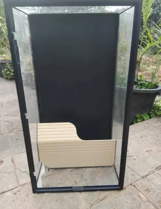 Tortuguera Negra y Transparente