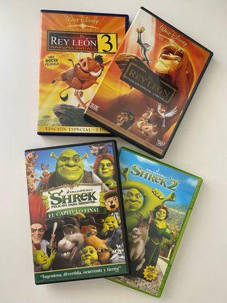 Pack 4 Películas DVD Disney