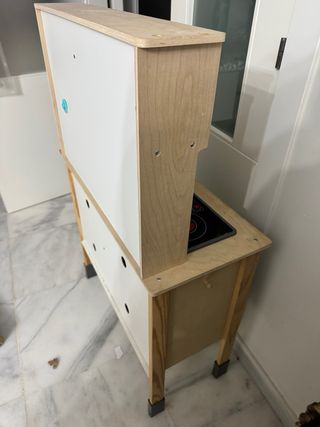 Cocinita de madera Aldi