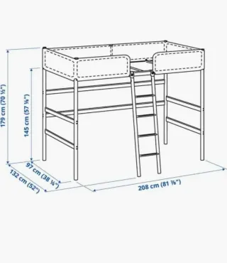 Litera metálica gris