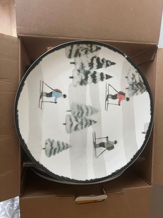 Vajilla H&H 18 piezas + 3 vasos