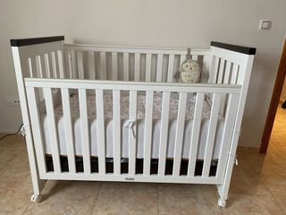 Cuna Trama madera bebé