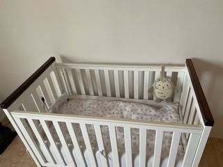 Cuna Trama madera bebé