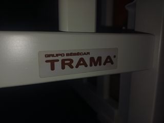 Cuna Trama con colchón y ropa de cuna