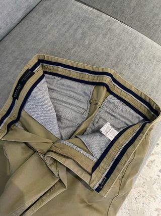Pantalón Zara Hombre Verde Oliva
