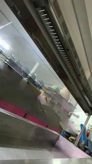 Mesa Caliente Expositor Buffet como nuevo